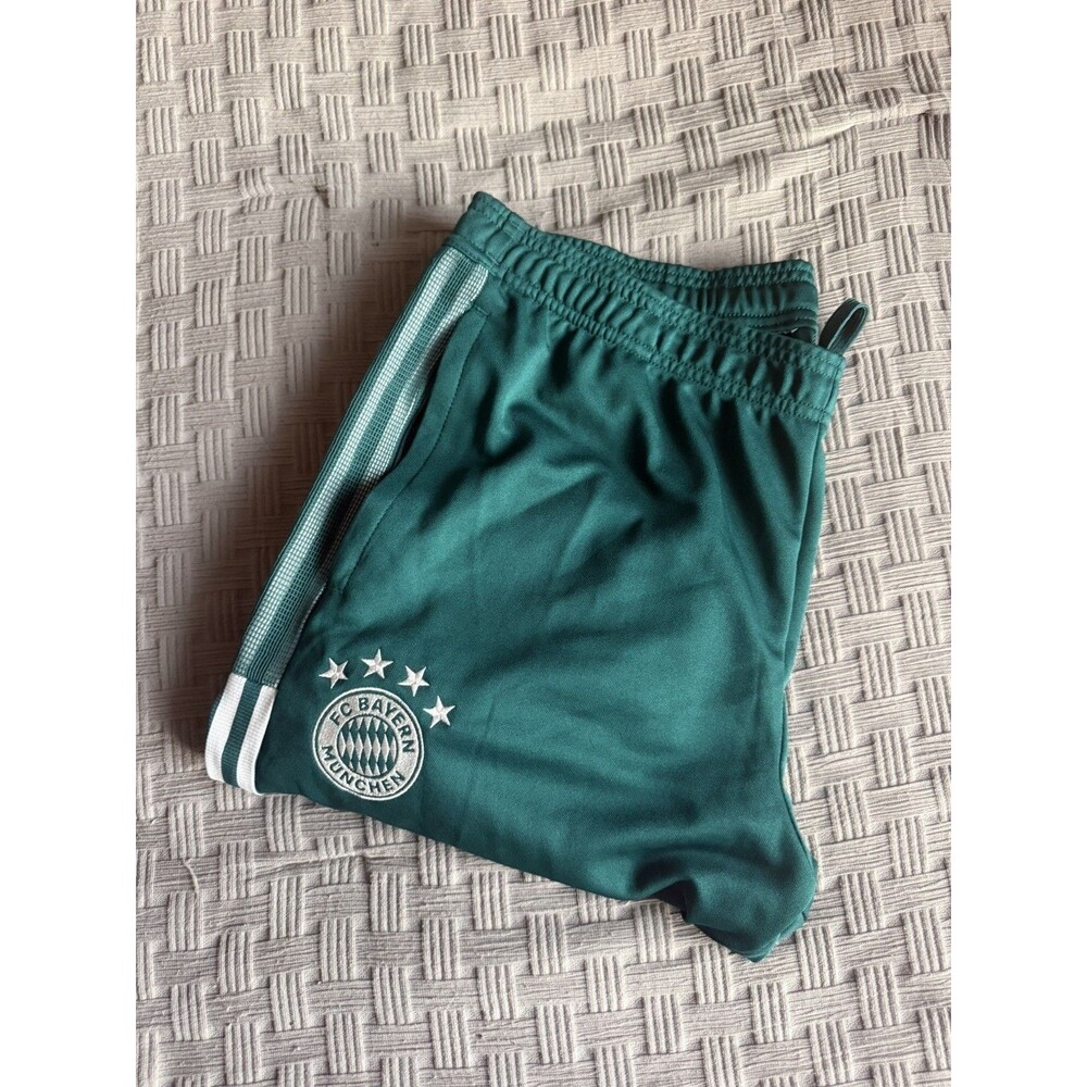Adidas FC Bayern Munich Soccer Track Pants Green Men’s XL Aeroready Primegreen